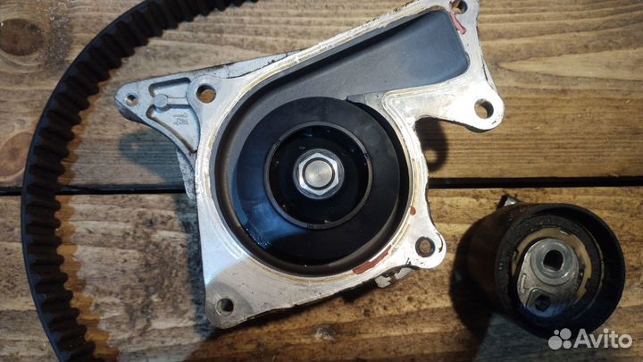 Ремнь грм + помпа к9к