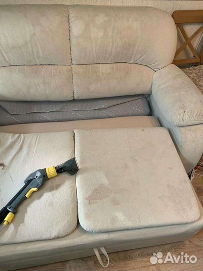 Химчистка мягкой мебели: диванов, кресел, матрасов