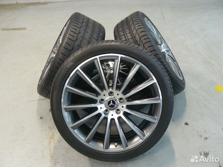 Колеса R20 AMG оригин S class W222 W223 Coupe Grey