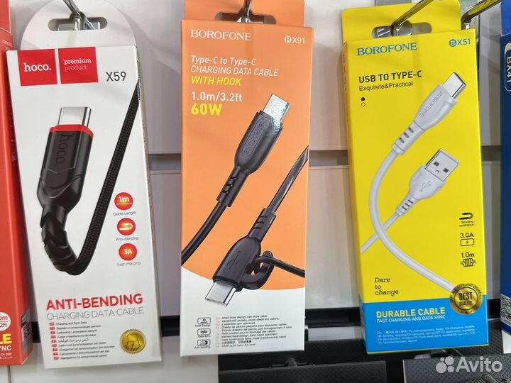 Usb кабель для iPhone, tape-c, micro