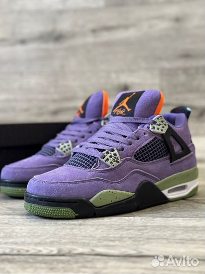 Кроссовки Air Jordan 4 Canyon Purple (36-45)