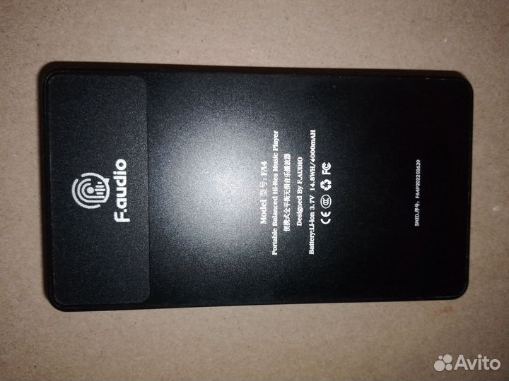 Плеер F.Audio FA4 (Sanmigel mod)