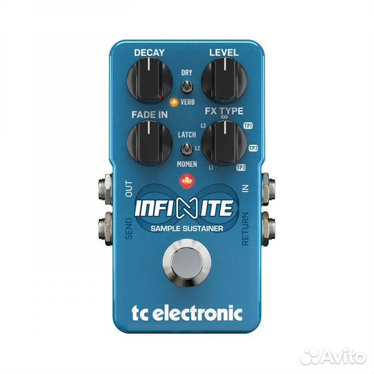 Педаль TC Electronic infinite sample sustainer