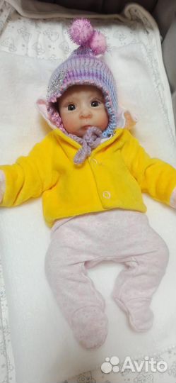 Кукла Реборн силиконовая девочка