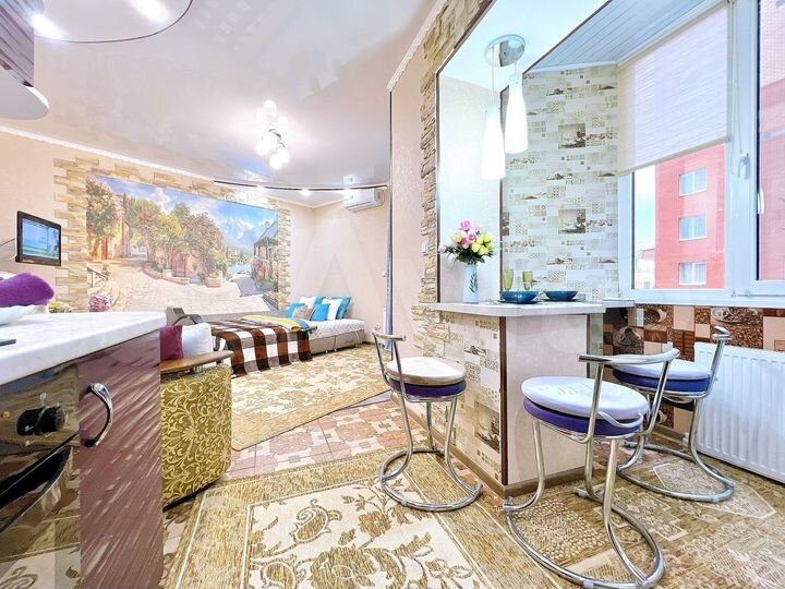 1-к. квартира, 34 м², 4/17 эт.