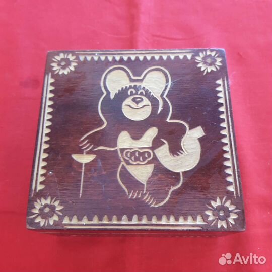 Шкатулка Олимпийский мишка