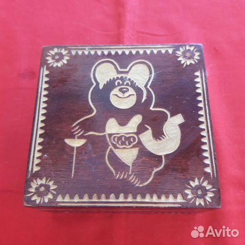 Шкатулка Олимпийский мишка