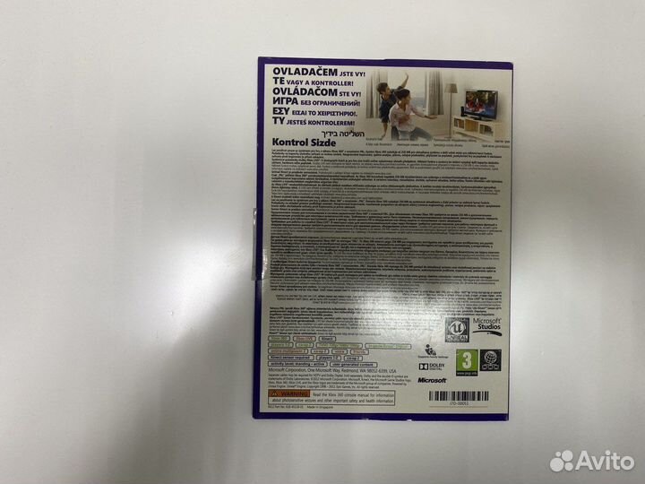 Диск xbox 360 Kinect Adventures Лицензия
