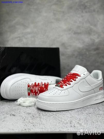 Кроссовки Nike Air Force x Supreme (Арт.13451)