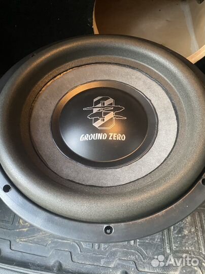 Сабвуфер Ground Zero gznw 12 2500w