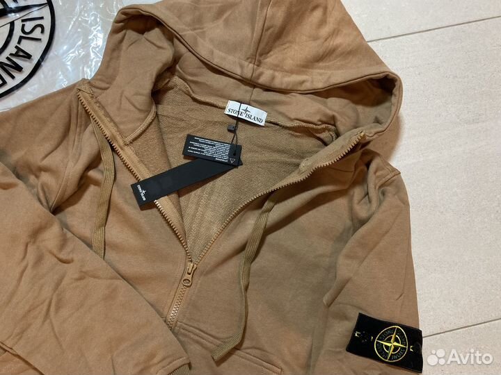 Зип худи stone island