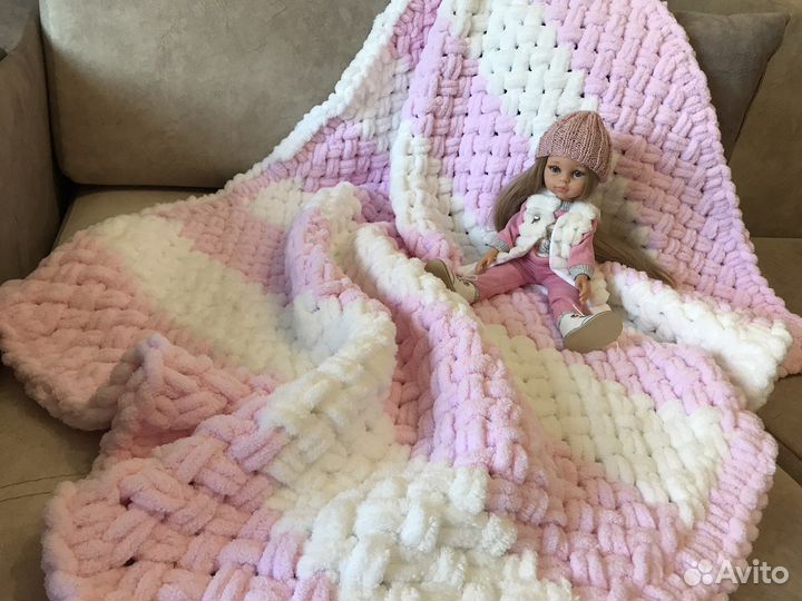 Плед детский плюшевый, покрывало