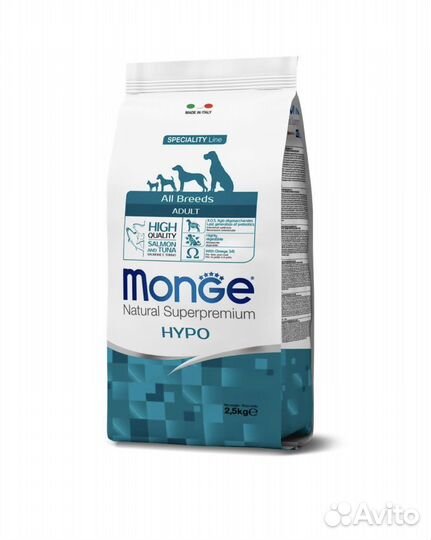 Корм для собак monge 12 кг