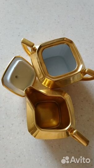 Сахарница и сливочник винтаж