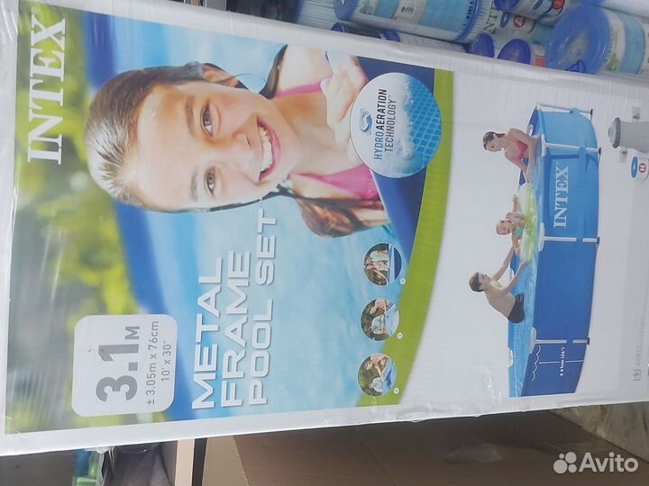 Каркасный бассейн 305 76 с фильтром