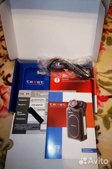 Коробка от Texet 600