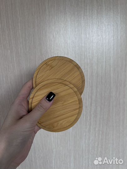 Подставки деревянные 2 шт IKEA