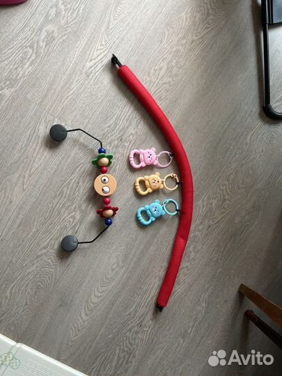 Шезлонг для новорожденных с дугами