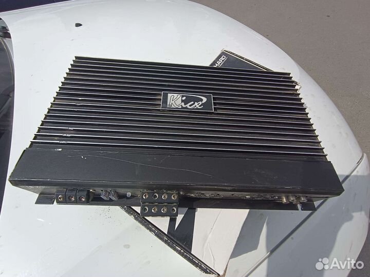 Усилитель kicx RTS 4.60 и колонки Hannibal X6C