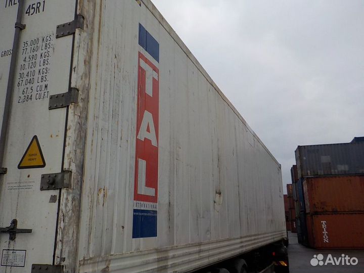 Рефконтейнер 40 футов высокий Carrier trlu1701450