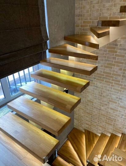 Ступени деревянные