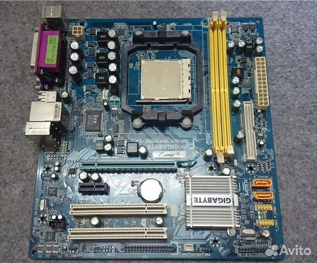 Плата gigabite M61pmе-S2P