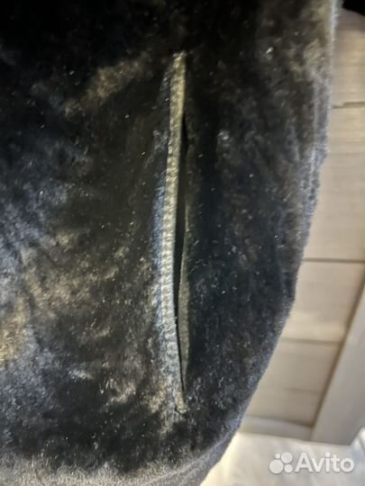 Шуба женская натуральная мутоновая 44-46