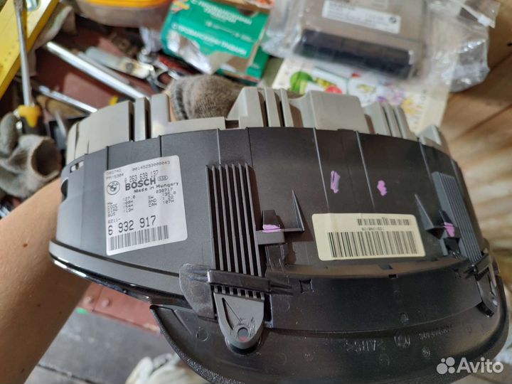 Приборная панель bmw 3 e46 АКПП с кольцами