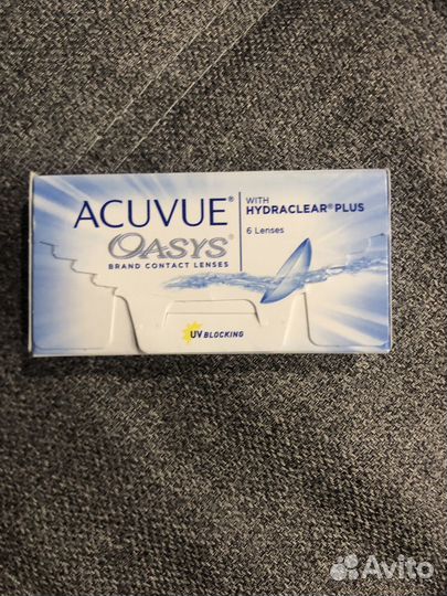 Линзы контактные acuvue oasys двухнедельные