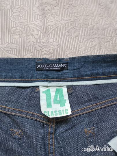 Джинсы широкие мужские Dolce & Gabbana