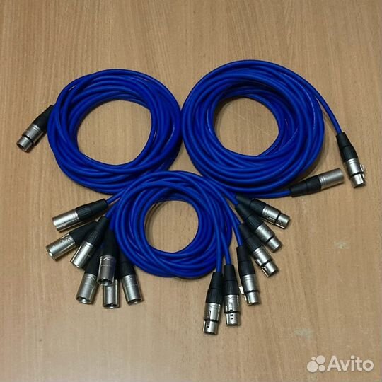 Кабели гитарные инструментальные микрофонные