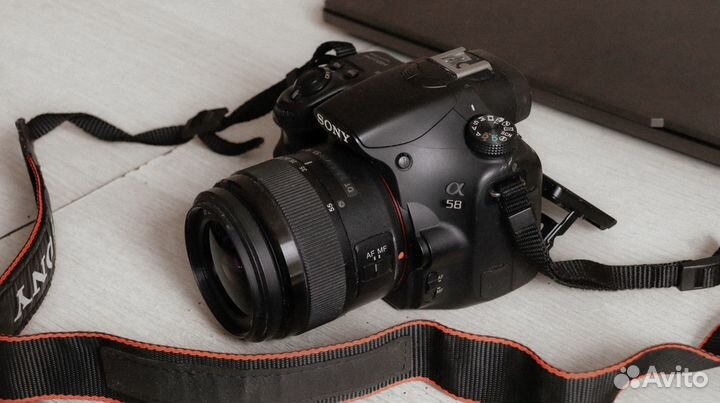 Зеркальный фотоаппарат «sony alpha SLT-A58»