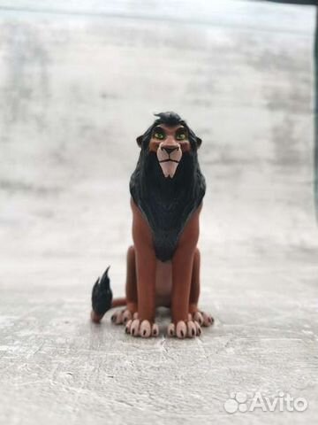 Шрам, Король лев, авторская фигурка 7 см