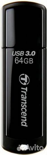 USB3.1 Transcend JetFlash 700 64 гб (черный)