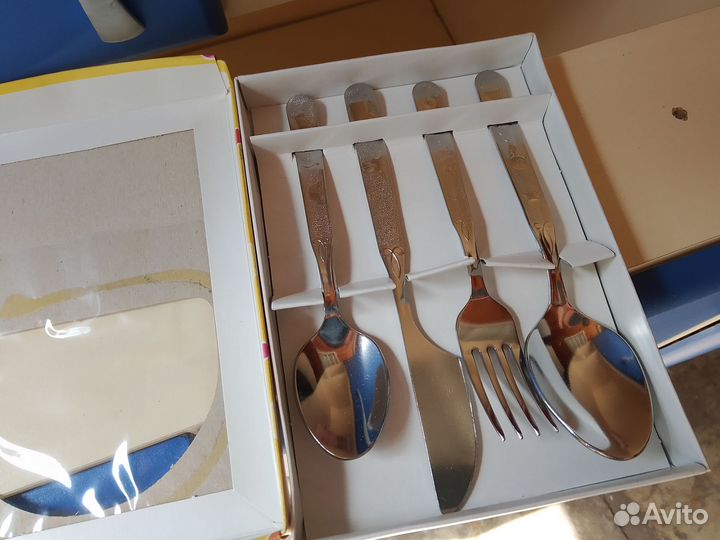 Набор детских стол. прибор. нерж