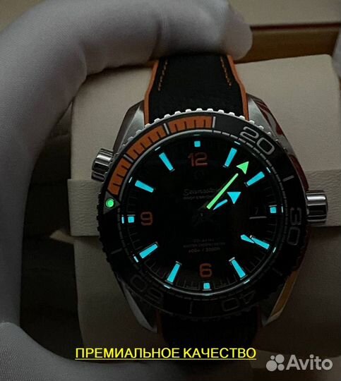 Премиальные мужские часы Omega с гарантией