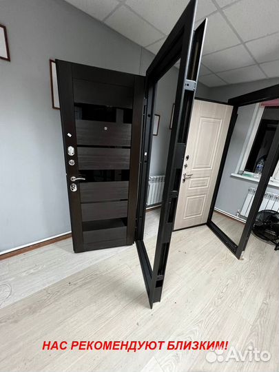 Тёплая дверь металлическая с установкой сегодня