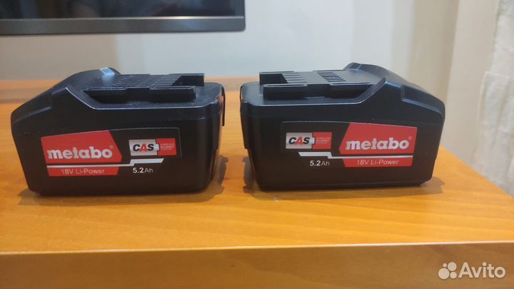 Аккумулятор Metabo 18В 5.3Ач Li-Power Аккумулятор