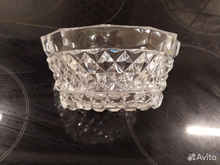 Конфетница салатник ваза хрусталь СССР