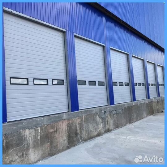 Автоматические гаражные секционные ворота