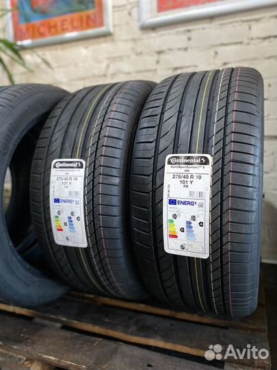 Continental ContiSportContact 5 245/45 R19 и 275/40 R19 102Y