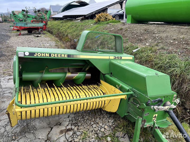 Пресс-подборщик John Deere 349, 2013