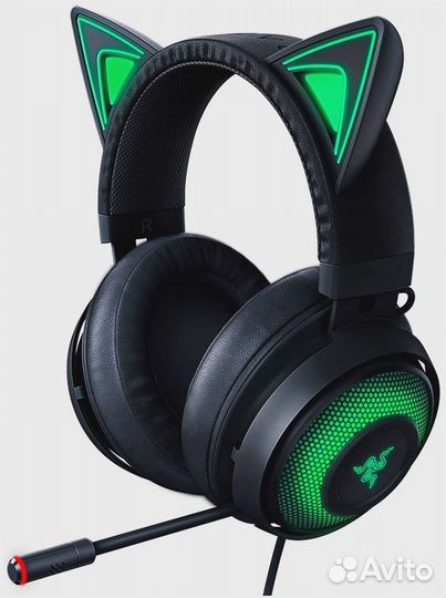 Компьютерная гарнитура Razer Kraken Kitty, black