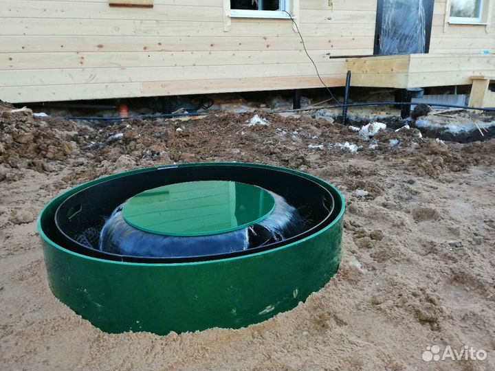 Септик для высокого уровня грунтовых вод