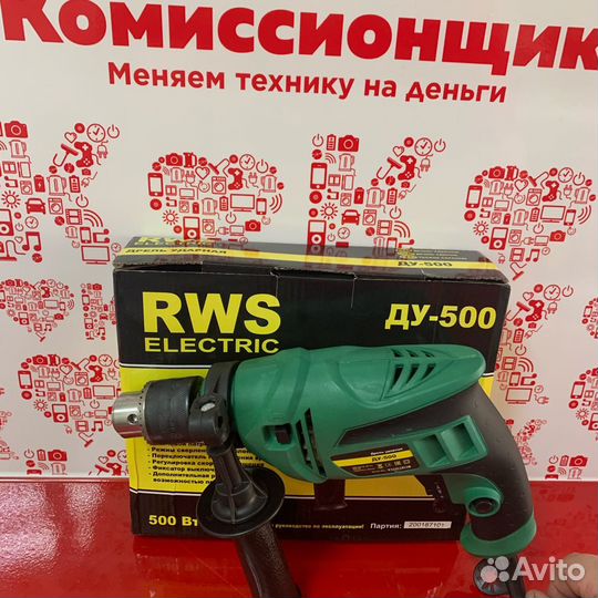 Дрель-шуруповерт RWS ду-500 ударная г1