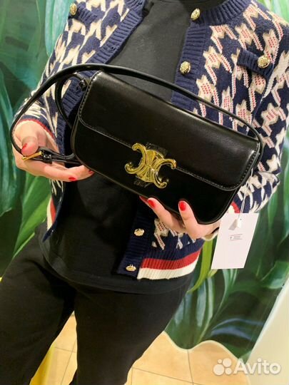 Сумка женская Celine натуральная кожа