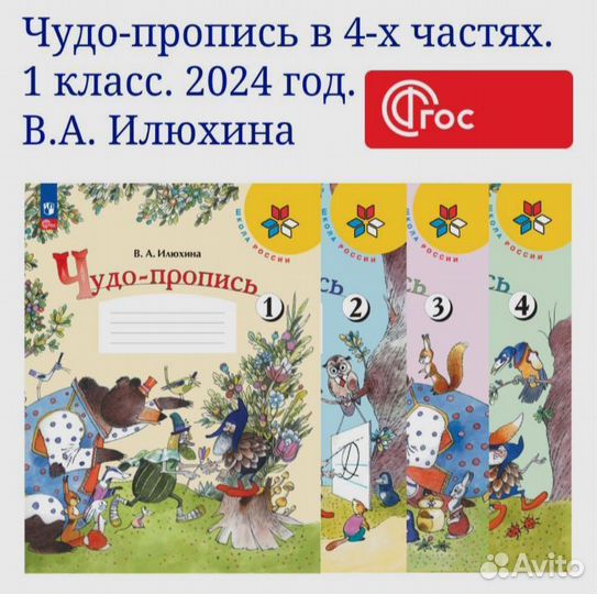 Чудо прописи Илюхиной 1 класс