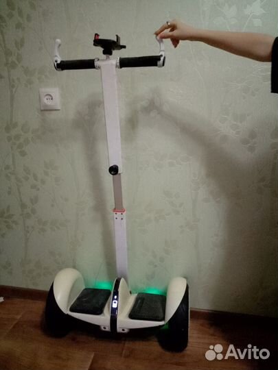 Сигвей гироскутер с ручкой в комплекте