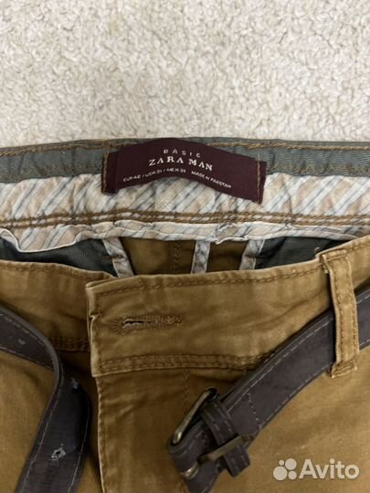 Брюки casual мужские Zara man