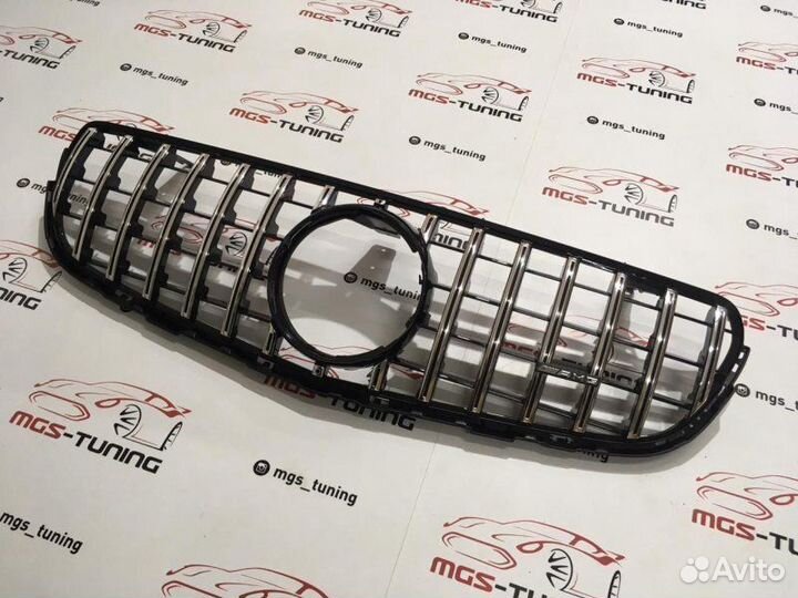 Решетка Mercedes GLC/Coupe GT Без звезды AMG